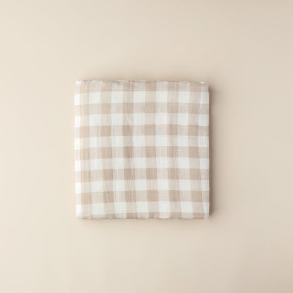 Classic Gingham Swaddle